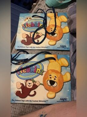 Original Webkinz bags from 2000